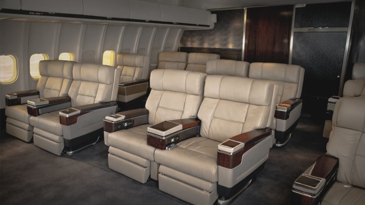 Special Charter Category - MD-11 Jet Interior